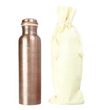 Butelka miedziana ART patynowana 950 ml