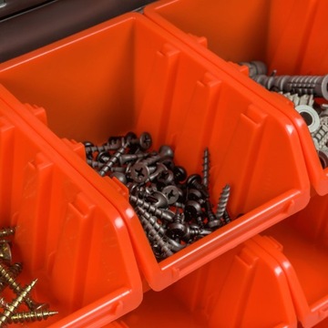 5 x контейнер для кошачьего туалета 120х195х90мм Оранжевый