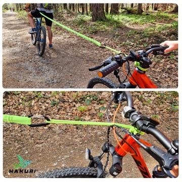 Буксировочный трос HOL STRONG 3M MTB ROAD ДЛЯ ВЗРОСЛЫХ ДЕТЕЙ