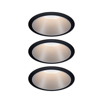 Paulmann oprawy ściemnialne COLE 3x6,5W 2700K IP44