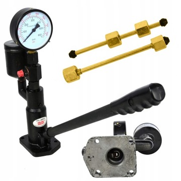 GEKO PRÓBNIK WTRYSKIWACZY MIERNIK TESTER 600 BAR DIESEL ADAPTERY G02658