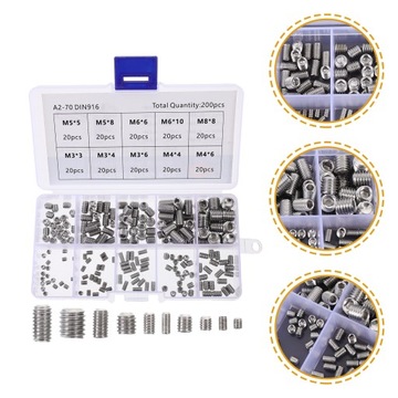 Винты с шестигранной головкой из нержавеющей стали