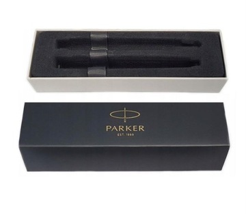 Подарочный набор Parker Jotter Silver Gold с пером и шариковой ручкой в ​​коробке