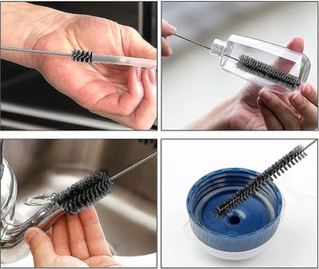 НАБОР ЩЕТКИ, ПРОВОДКИ ДЛЯ ЧИСТКИ АВТОМОБИЛЯ, ЭФФЕКТИВНОЙ МАШИНЫ, НОНКИ ТРУБКИ, 10 ШТ.