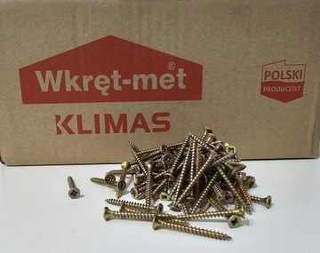 WKRĘTY HARTOWANE DO DREWNA 3,5x30 mm 1kg