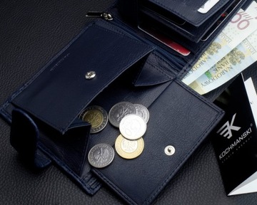 KOCHMANSKI portfel męski skórzany RFID premium