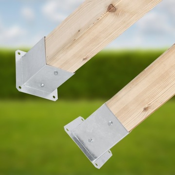 АНКЕР НА БОЛТОВОМ ОСНОВЕ СТОЙКИ ДЛЯ ОПОРЫ БЕТОННЫХ БЕСЕДОК ОЦИНКОВАННОЙ 90Х90 ММ