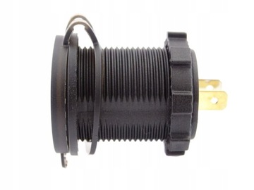 MOTOCYKLOWE GNIAZDO USB + QC3.0 WOLTOMIERZ 12V 24V