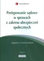 POSTĘPOWANIE SĄDOWE W SPRAWACH Z ZAKRESU UBEZP.