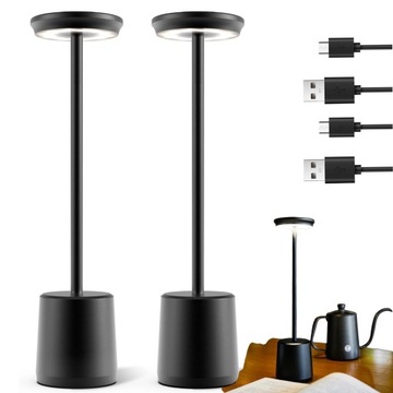LAMPA DOTYKOWA LAMPA STOŁOWA LAMPKA BIURKOWA LED KLASYCZNY MINIMALISTA 2SZT