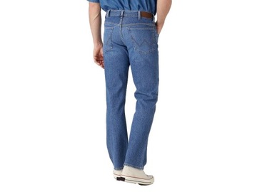 WRANGLER spodnie BLUE DAWN regular jeans STRAIGHT _ W32 L32