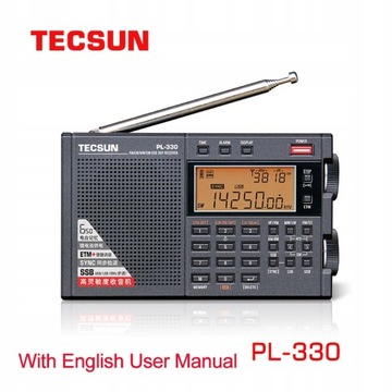 Tecsun PL-330 FM-радио FM/LW/SW/MW — вседиапазонный SSB