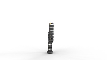 Скелетный кабельный органайзер Spacetronik SPK-188B Изменение длины