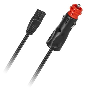 Wtyk zapalniczki z kablem i wtykiem DC 12V