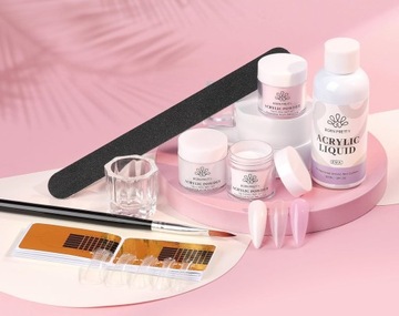 НАБОР ДЛЯ НОГТЕЙ АКРИЛОВАЯ ПОРОШКА ROSA DUST BORN PRETTY ACCESSORIES