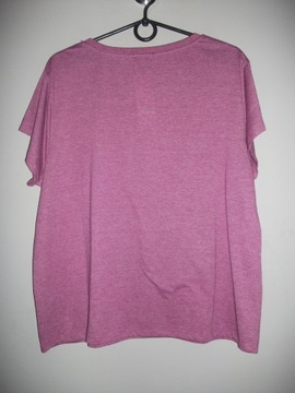 GEORGE t-shirt damski oversize Bronx róż/fiolet 36