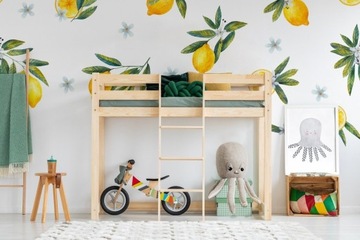 Łóżko piętrowe dziecięce domek Mila CLPA 80x180cm ADK