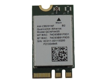 Karta Wifi ASUS K556U QUALCOMM QCNFA435