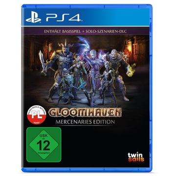 Gloomhaven Mercenaries Edition – PS4 – Nowa w folii – Język Polski