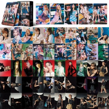 Маленькая карта Aespa Ryu Jimin Ning Yi Zhuo Jin, коллекция периферийных устройств для чеканки