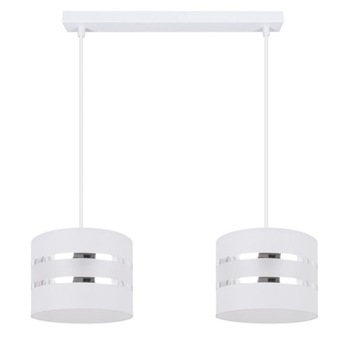 LAMPA WISZĄCA SUFITOWA LED ŻYRANDOL ZWIS ABAŻUR