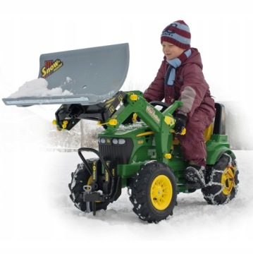 ТРАКТОР ROLLYFARMTRAC JOHN DEERE ПЕДАЛЬНЫЙ ТРАКТОР ТРАКТОР КОВШ ROLLY TOYS