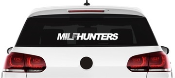 Naklejka na auto przednią szybę MILF HUNTERS milfhunters *70cm *Kolory
