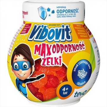 Vibovit Max Odporność Żelki - 50 sztuk (22973)