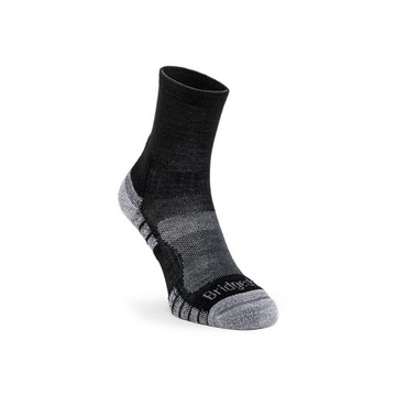 Skarpety Bridgedale Hike Lightweight Merino E 3/4 black/silver M 40-43