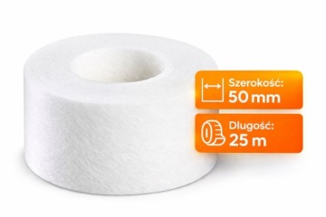 TAŚMA DO PŁYT G/K ANTYRYSOWA FLIZELINA 50mm/25m