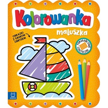 Kolorowanka maluszka Obrazki z grubym obrysem