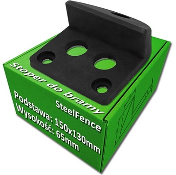 BUMP STOP BUMP GATE STOP ЧЕРНЫЙ СЕЙФ ДЛЯ КОЛЕС 6,5 см