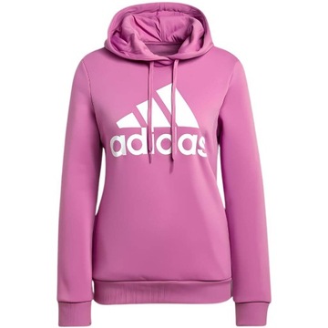 Bluza damska z kapturem dresowa ADIDAS Performance młodzieżowa różowa XS