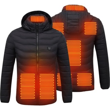 MĘSKA KURTKA JESIENNA ZIXLOWA PODGRZEWANAS/4XL