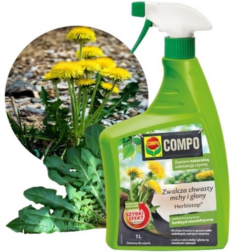 HERBISTOP SPRAY NA CHWASTY BEZ GLIFOSATU GOTOWY 1L