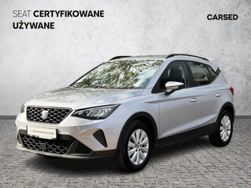 Seat Arona Crossover Facelifting 1.0 TSI 110KM 2022 Seat Arona Salon PL/ FV-23%/ DSG/ Gwarancja 2027.0