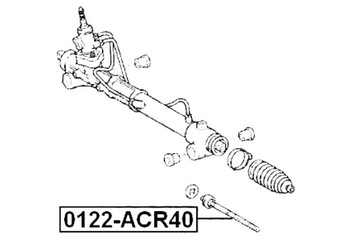 ТЯГА РУЛЕВАЯ FEBEST TOYOTA CAMRY ACV3 2001.09-2006.01 JP