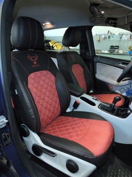 Pokrowce ze skóry i alkantary Mercedes GLA X156