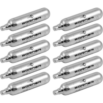 Nabój kapsuła CO2 Borner 12 gr | ZESTAW [10 szt.]