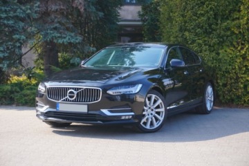 Volvo S90 II Sedan 2.0 D5 235KM 2017 Volvo S90 AWD Szybedrach Tempomat ACC Skora Klima 4stref. Navi FV23