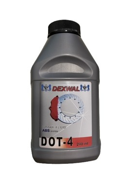 DOT-4 PŁYN HAMULCOWY 240ML