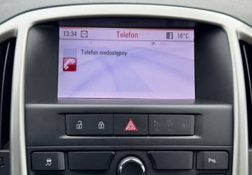 Opel Astra J Sports Tourer Facelifting 1.4 Turbo ECOTEC 140KM 2013 Opel Astra 1,4 TURBO 140KM Climatronic Xenon LED Navi Bezwypadkowy Serwis, zdjęcie 33