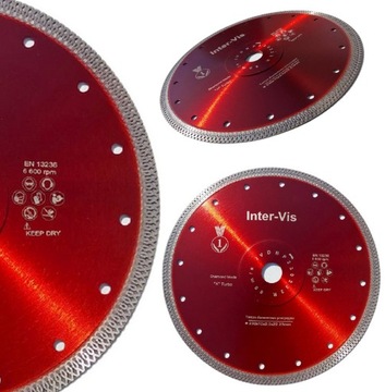 PROFESJONALNA TARCZA 230mm DO CIĘCIA GRESU PŁYTEK