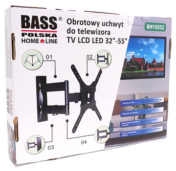 ПОВОРОТНЫЙ КРОНШТЕЙН ДЛЯ ТЕЛЕВИЗОРА ВЕШАЛКА ДЛЯ ТВ 32-55