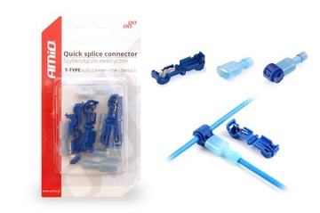 SZYBKOZŁĄCZKI ELEKTRYCZNE Typ T 0,75-2,5mm 15A