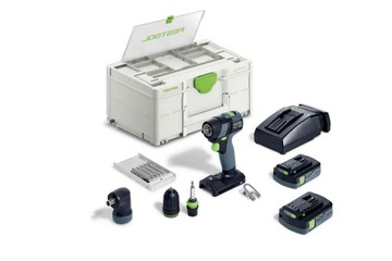 TXS 18 C 3,0-Set Akum. Wiertarko-wkrętarka FESTOOL