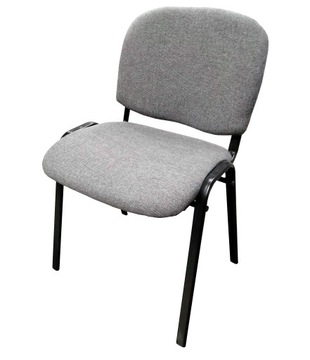 Krzesło ISO szare ZM FARTA st. czarny