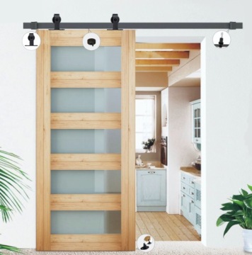 SYSTEM PRZESUWNY DRZWI PRZEJŚCIOWYCH LOFT L BARN