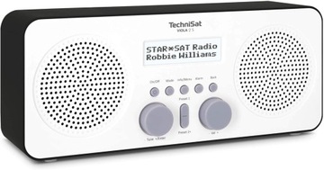 Radio sieciowo-bateryjne DAB+, FM TechniSat Viola 2 S Biały