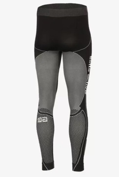 Legginsy Gatta Thermo MAN Fugo/blanc XS czarny/szary